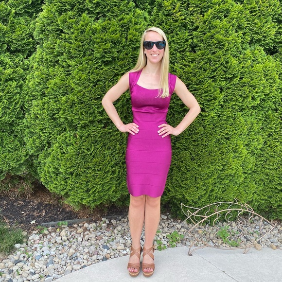 bebe Dresses & Skirts - Like New Bebe Bandage Dress - XS